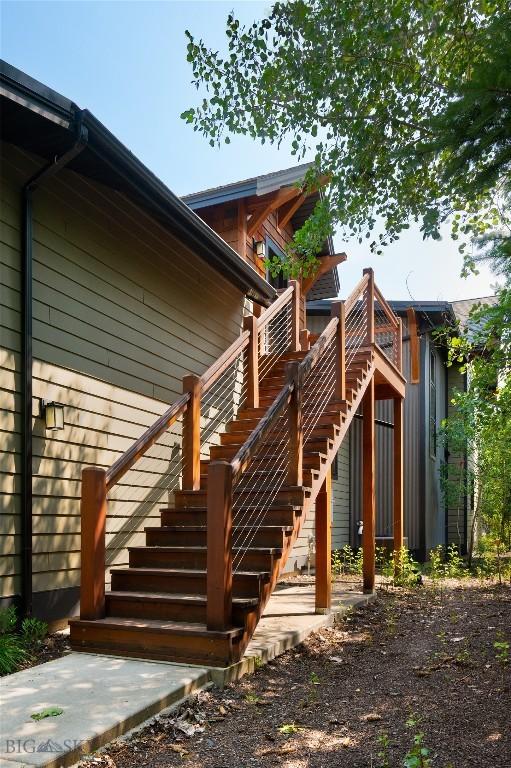 89 W Fieldview St, Bozeman, MT 59715 - view of property exterior with stairs