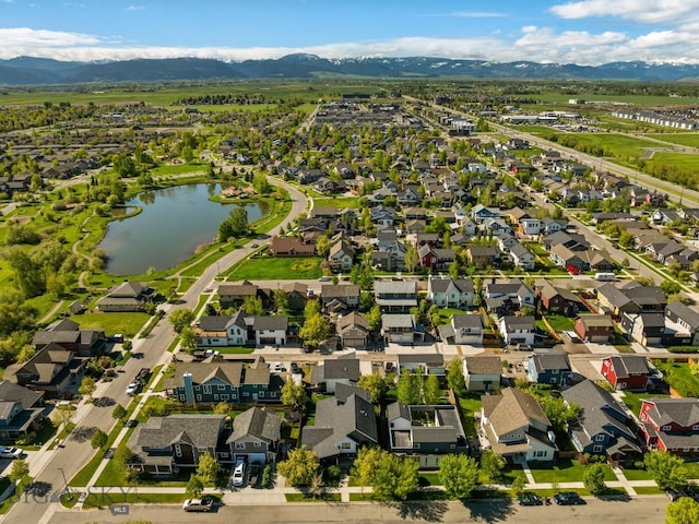 4412 Bembrick St, Bozeman, MT 59718 - aerial view of residential area with a water and mountain view