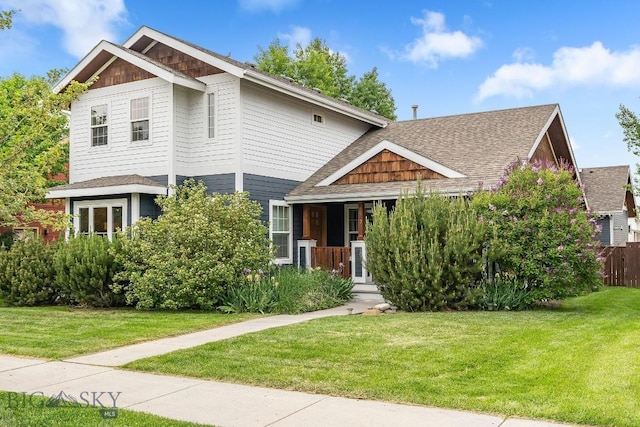 4619 Cascade St, Bozeman, MT 59718 - view of front of property with roof with shingles and covered porch