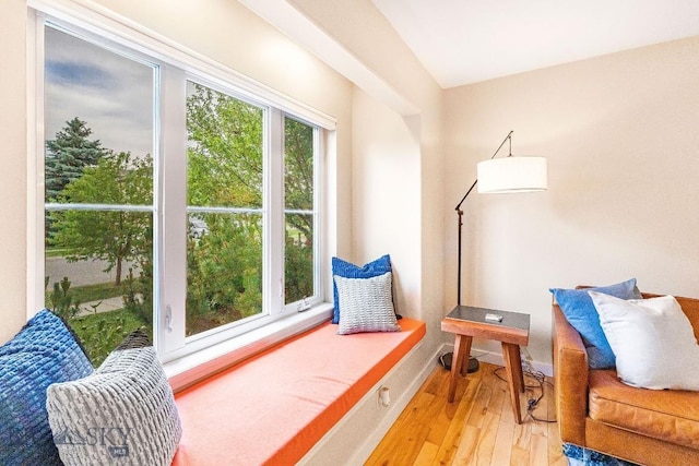 4619 Cascade St, Bozeman, MT 59718 - sitting room featuring light wood-style flooring and baseboards