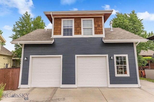 4619 Cascade St, Bozeman, MT 59718 - garage with concrete driveway