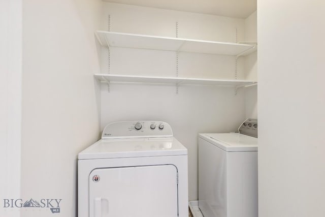 3601 Ravalli St, Bozeman, MT 59718 - washroom with washing machine and dryer