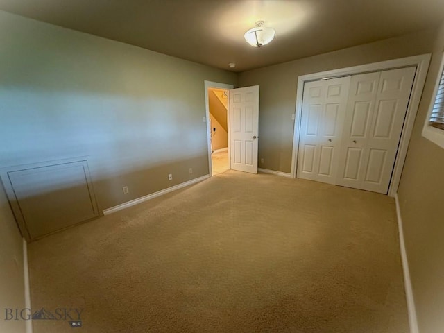 1416 W Gold St, Butte, MT 59701 - unfurnished bedroom featuring light colored carpet and a closet