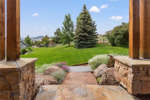1416 W Gold St, Butte, MT 59701 - view of yard with a mountain view