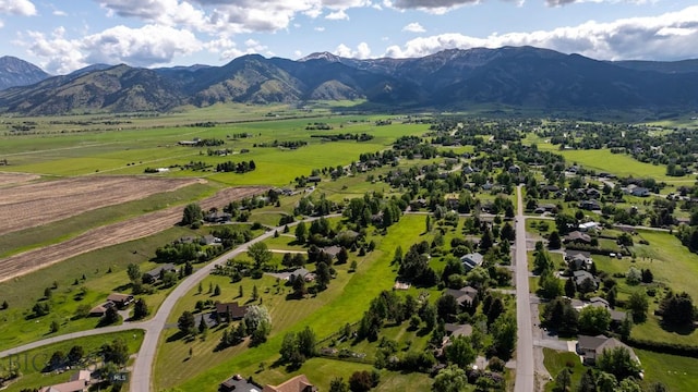 4901 Itana Cir, Bozeman, MT 59715 - overview of rural landscape with a mountainous background