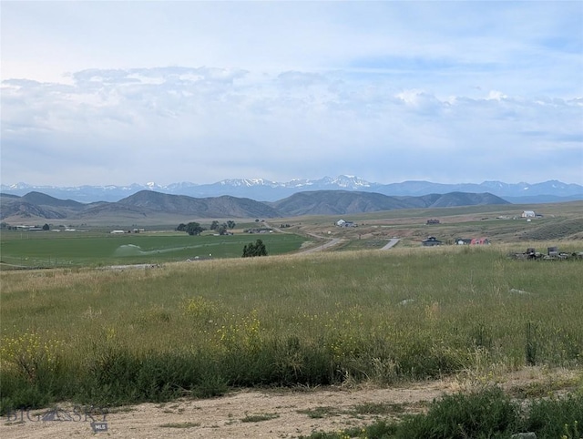 51 Highlander Dr, Three Forks, MT 59752 - mountain view with rural landscape
