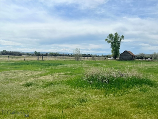 60 E Old Town Main St, Three Forks, MT 59752 - view of yard featuring a view of countryside