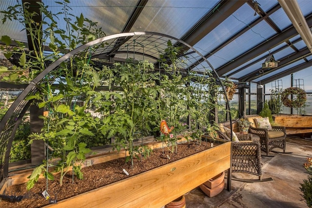 390 Hayrake Ln, Bozeman, MT 59715 - sunroom featuring vaulted ceiling