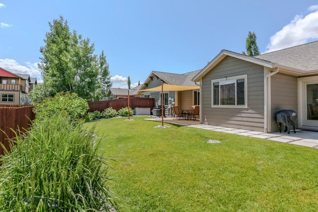 9848 Durston Rd Unit A, Bozeman, MT 59718 - fenced yard with a patio area