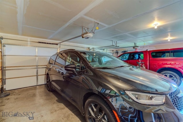 9848 Durston Rd Unit A, Bozeman, MT 59718 - garage featuring a garage door opener