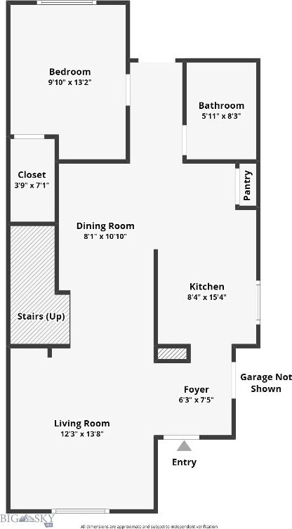 332 N Cottonwood Rd Unit F, Bozeman, MT 59718 - view of property floor plan