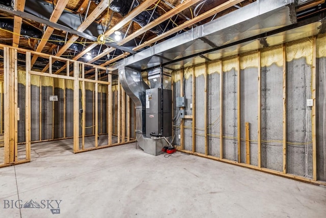 94 Sky Band Trl, Livingston, MT 59047 - unfinished below grade area with heating unit