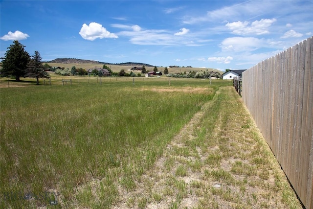 107 Antelope Meadows Rd, Ennis, MT 59729 - view of yard featuring a view of rural / pastoral area