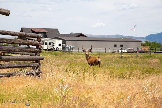 107 Antelope Meadows Rd, Ennis, MT 59729 - view of yard with a mountain view