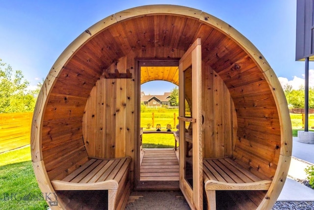 1492 Windrow Dr, Bozeman, MT 59718 - relaxing sauna / steam room with wooden walls