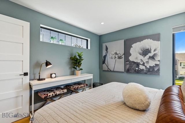 1492 Windrow Dr, Bozeman, MT 59718 - bedroom featuring recessed lighting