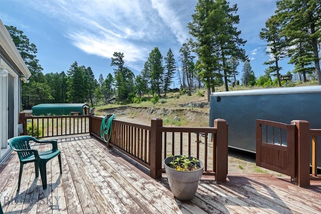 16 Friendspring Mt, Whitehall, MT 59759 - view of wooden terrace