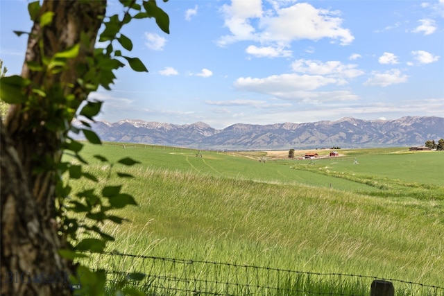 120 N Pine Butte, Bozeman, MT 59718 - mountain view with rural landscape and agricultural land