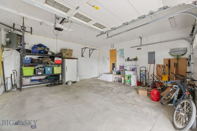 120 N Pine Butte, Bozeman, MT 59718 - garage featuring a garage door opener