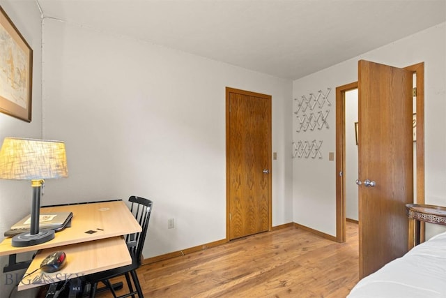 109 Cottonwood St, Manhattan, MT 59741 - bedroom featuring light wood-type flooring and a desk