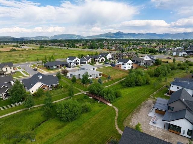 1440 Ryun Sun Way, Bozeman, MT 59718 - aerial perspective of suburban area featuring mountains