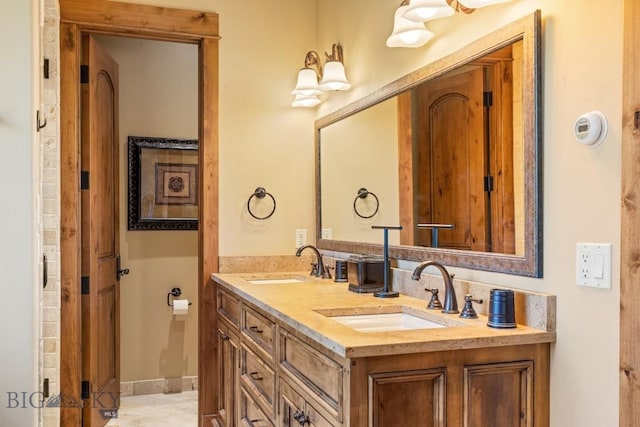 83 Peaks View Dr, Big Sky, MT 59718 - bathroom with double vanity