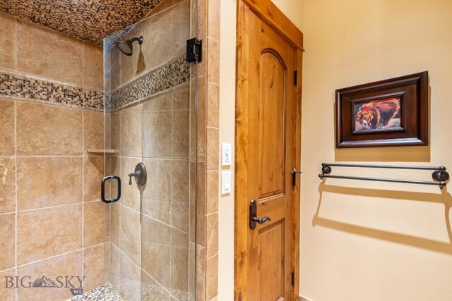 83 Peaks View Dr, Big Sky, MT 59718 - bathroom featuring a shower stall