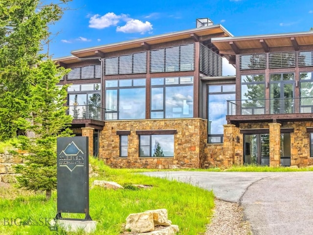 93 Goshawk Trl, Big Sky, MT 59716 - view of property