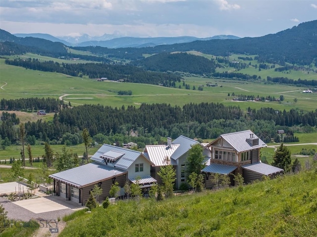 225 Alpen Strasse St, Bozeman, MT 59715 - overview of rural landscape with a mountain backdrop