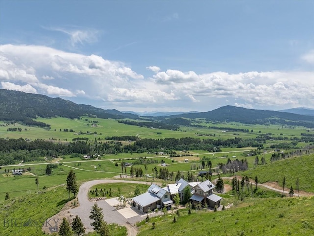 225 Alpen Strasse St, Bozeman, MT 59715 - overview of rural landscape with mountains