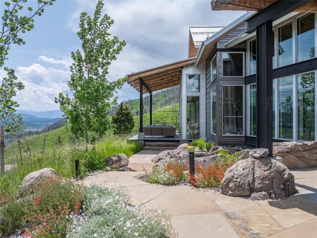 225 Alpen Strasse St, Bozeman, MT 59715 - view of yard with a mountain view