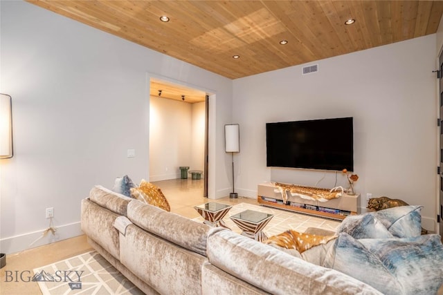225 Alpen Strasse St, Bozeman, MT 59715 - living room with wood ceiling and recessed lighting