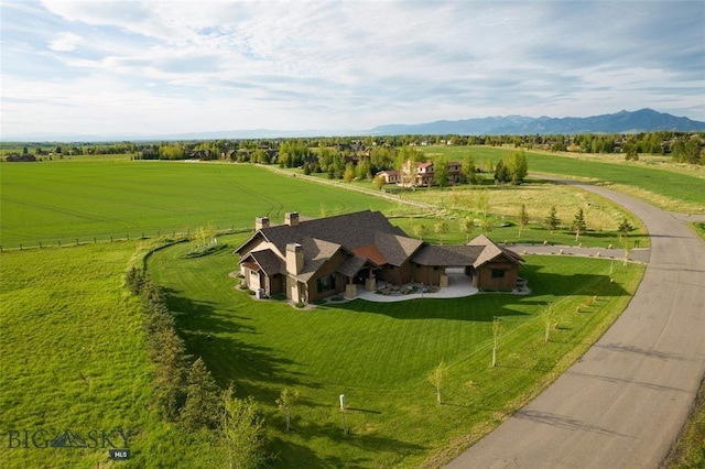 661 Doney Way, Bozeman, MT 59718 - overview of rural landscape with a mountain backdrop