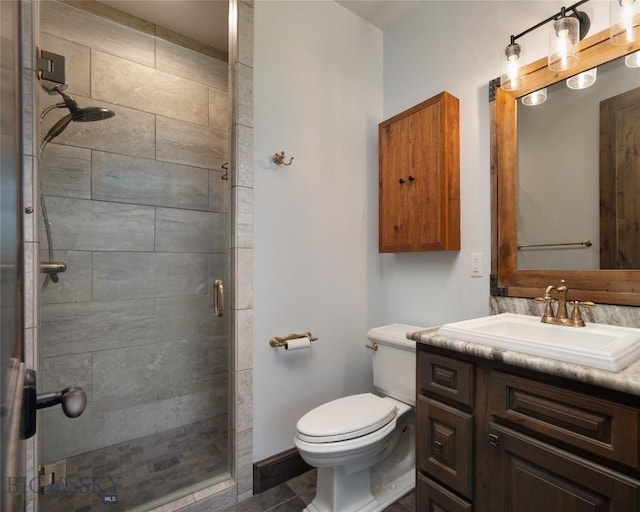 661 Doney Way, Bozeman, MT 59718 - bathroom with vanity and a shower stall