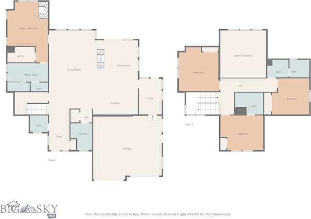 425 Outlook Trl, Big Sky, MT 59716 - view of property floor plan