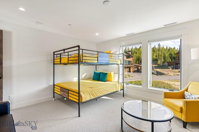 425 Outlook Trl, Big Sky, MT 59716 - carpeted bedroom with recessed lighting