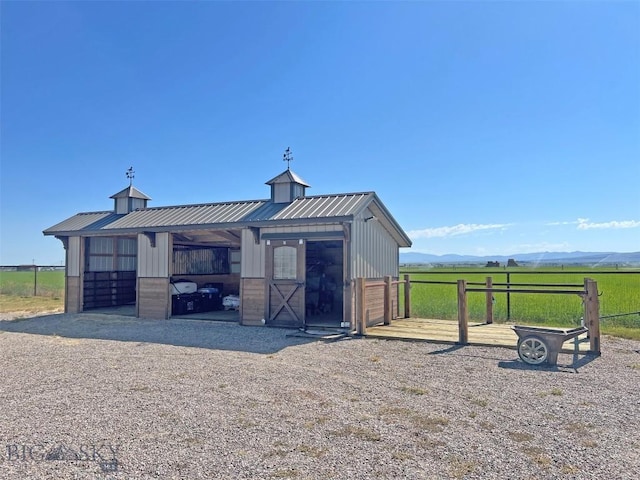 143 Aurora Ln, Dillon, MT 59725 - view of outdoor structure featuring an exterior structure and a mountain view