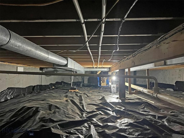 143 Aurora Ln, Dillon, MT 59725 - inside crawl space