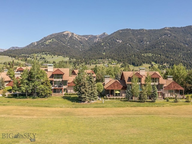 80 Crail Creek Ct Unit 616, Big Sky, MT 59716 - view of mountain background