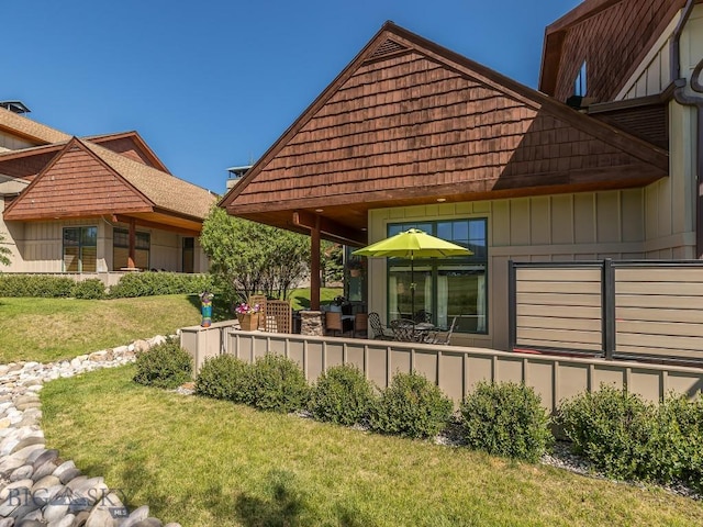 80 Crail Creek Ct Unit 616, Big Sky, MT 59716 - back of property with a lawn