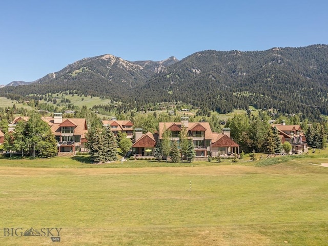 80 Crail Creek Ct Unit 616, Big Sky, MT 59716 - mountain view