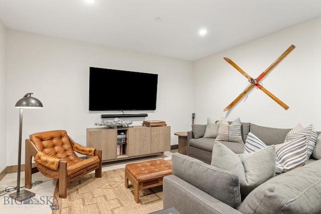 580 Outlook Trl Unit 42, Big Sky, MT 59730 - living room with recessed lighting