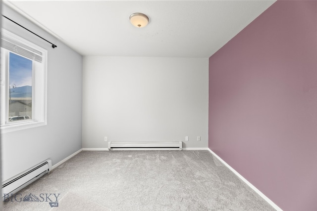 1304 Absaroka Ct, Livingston, MT 59047 - empty room featuring baseboard heating and carpet