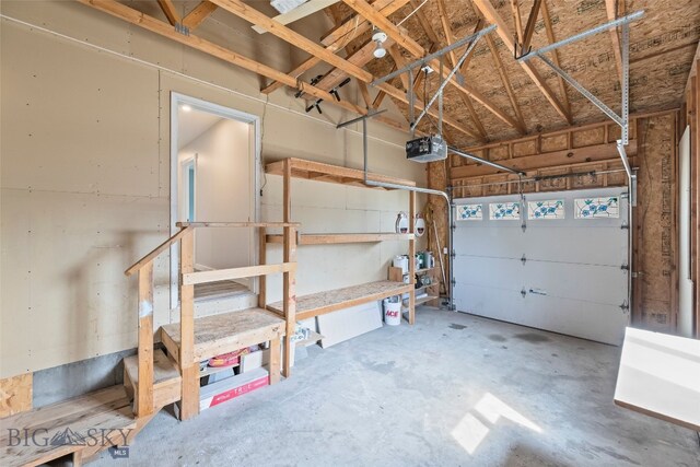 1304 Absaroka Ct, Livingston, MT 59047 - garage featuring a garage door opener