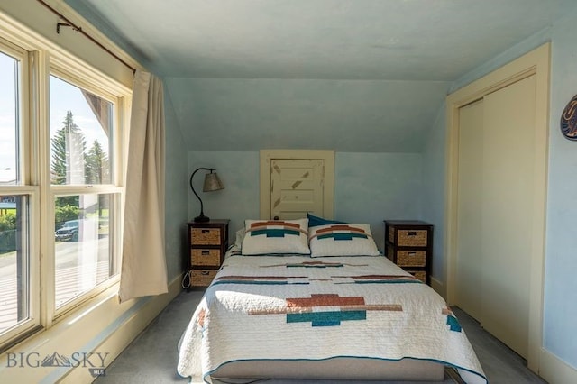 302 Ordway St S, Wilsall, MT 59086 - bedroom featuring lofted ceiling and carpet floors