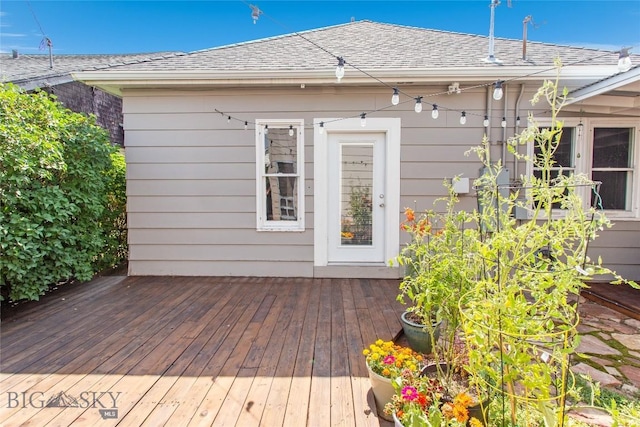 221 E Front, Butte, MT 59701 - view of deck