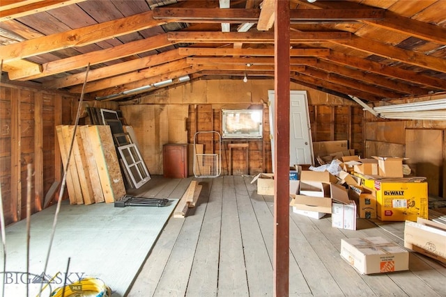 221 E Front, Butte, MT 59701 - view of unfinished attic