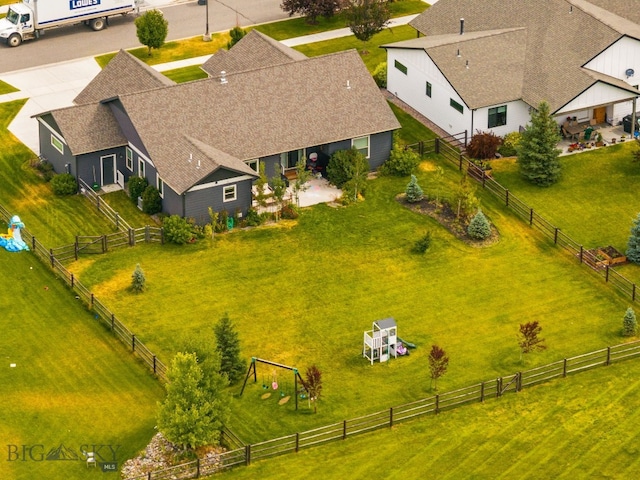 138 E Shade Tree Ln, Manhattan, MT 59741 - view from above of property