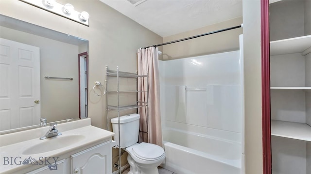 1008 E Missoula, Belgrade, MT 59714 - bathroom with vanity and shower / bath combo