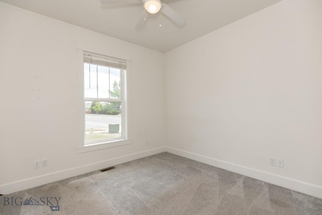 894 Rogers, Bozeman, MT 59718 - empty room featuring carpet floors and a ceiling fan